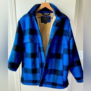 Filson Made in USA Lined Wool Cape Coat SZ M 2021